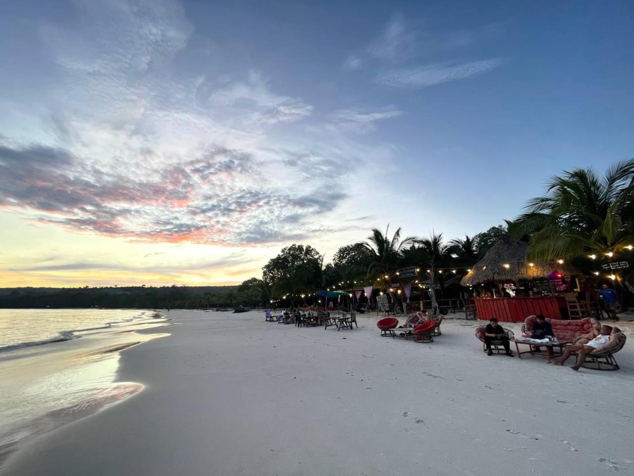 Koh Rong Beach Hostel And Bungalows Kaoh Touch 外观 照片