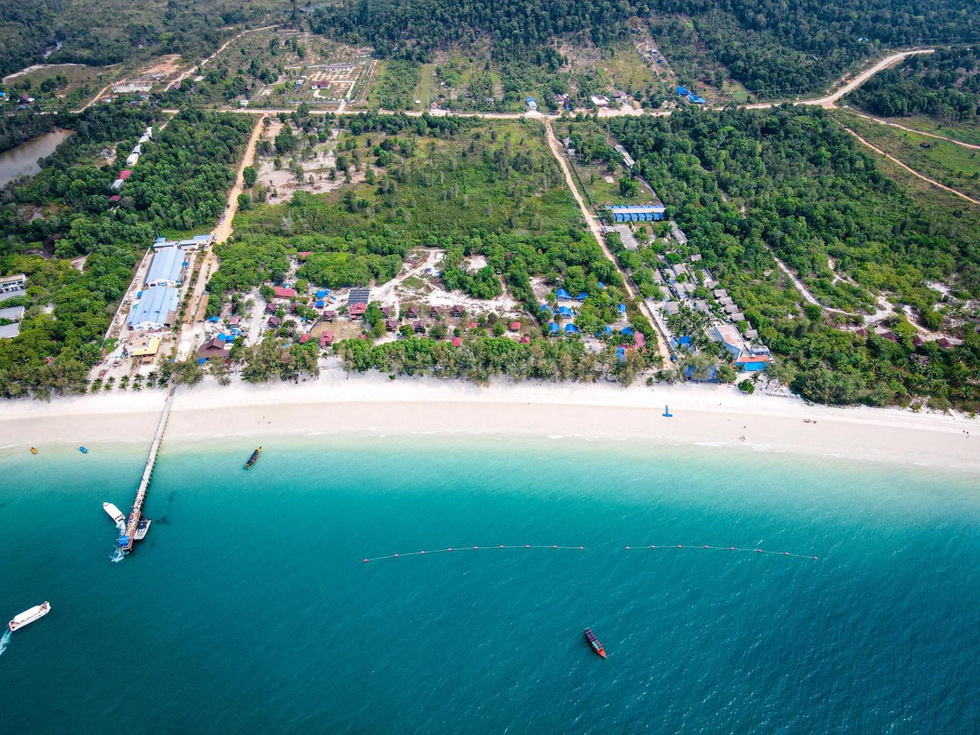 Koh Rong Beach Hostel And Bungalows Kaoh Touch 外观 照片