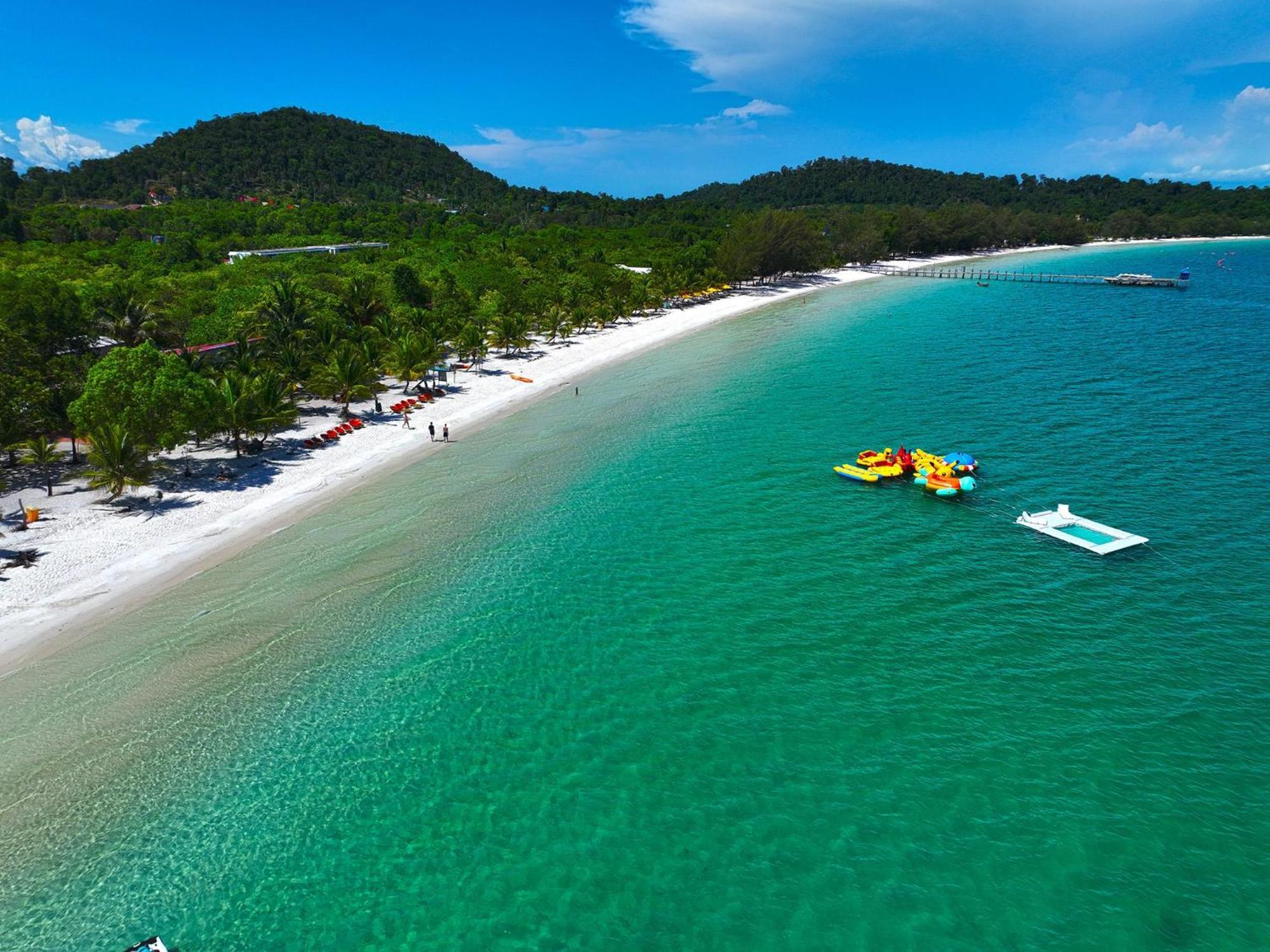 Koh Rong Beach Hostel And Bungalows Kaoh Touch 外观 照片