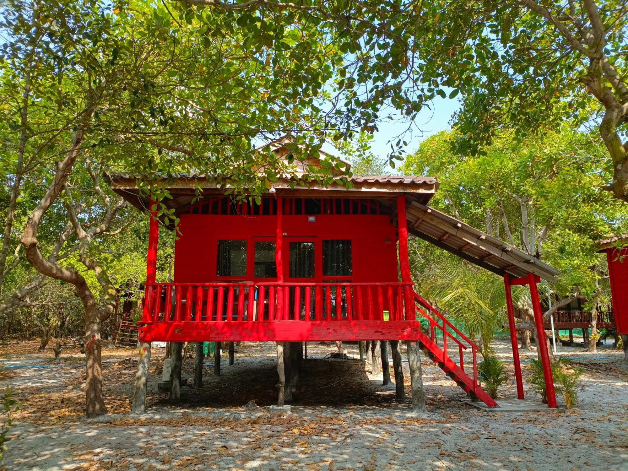 Koh Rong Beach Hostel And Bungalows Kaoh Touch 外观 照片