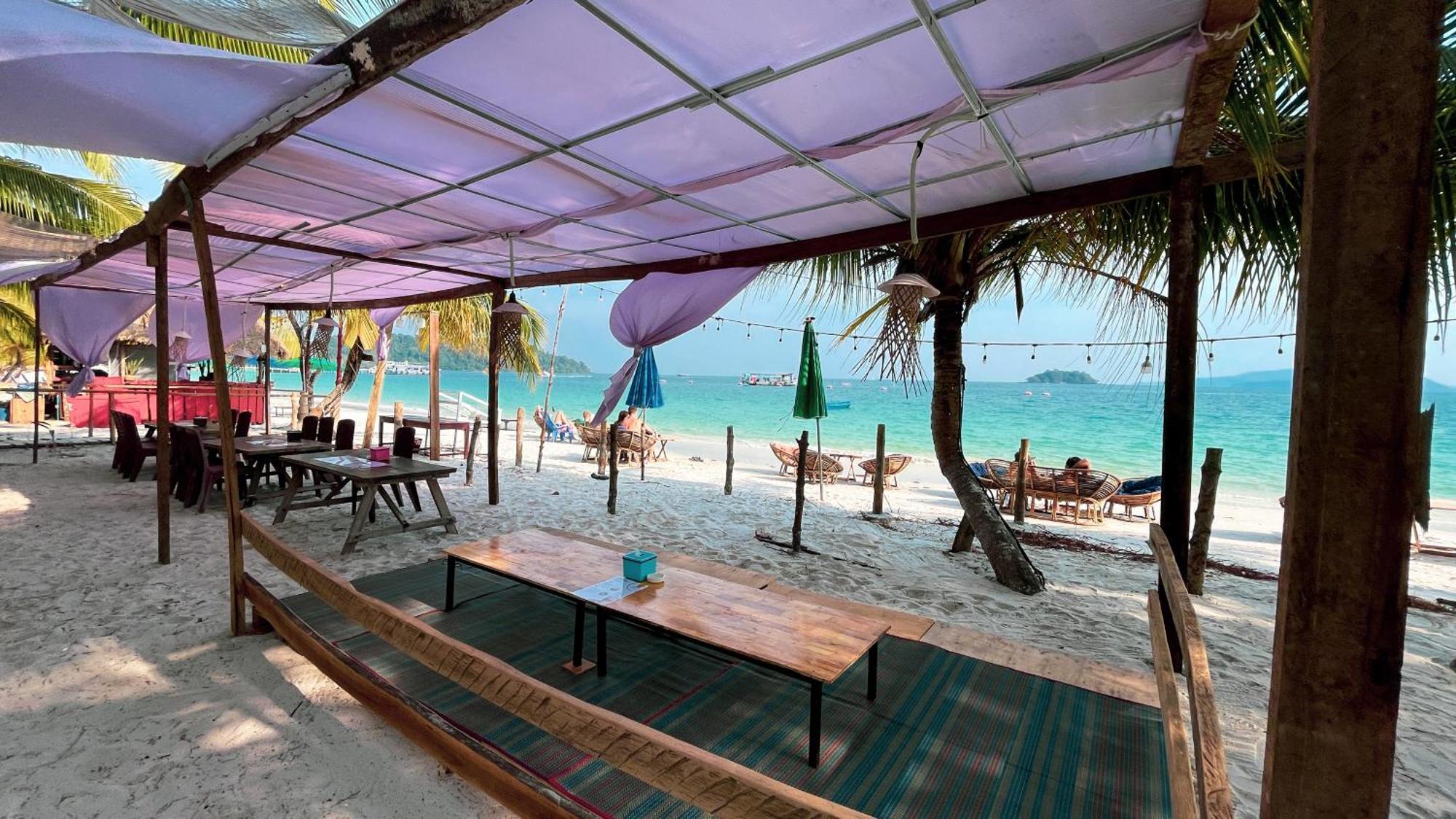 Koh Rong Beach Hostel And Bungalows Kaoh Touch 外观 照片